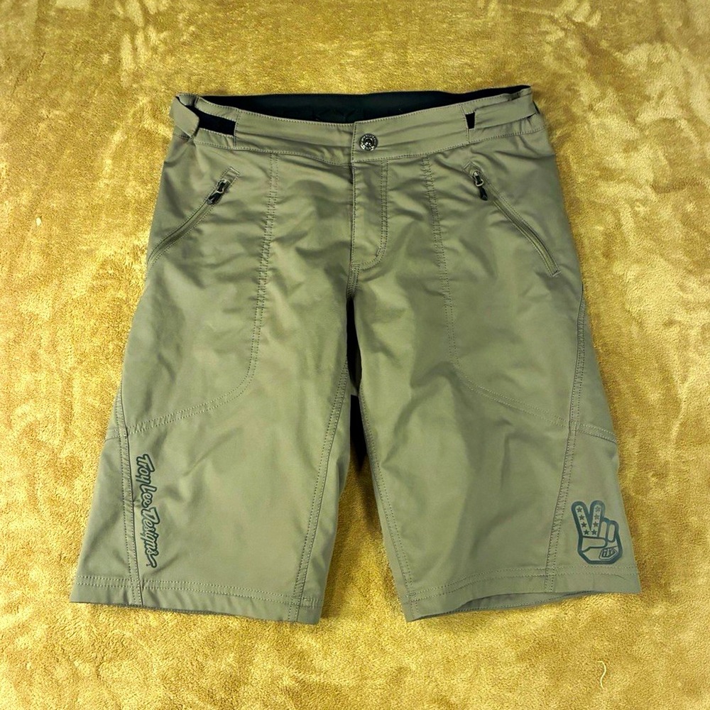 Troy Lee Design SKYLINE Men Shorts 32 Beige Khaki Gorpcore Adventurecore Utility